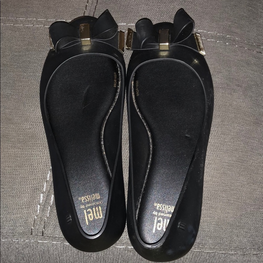 Mini Melissa girls flats size 2 kids (big girl)